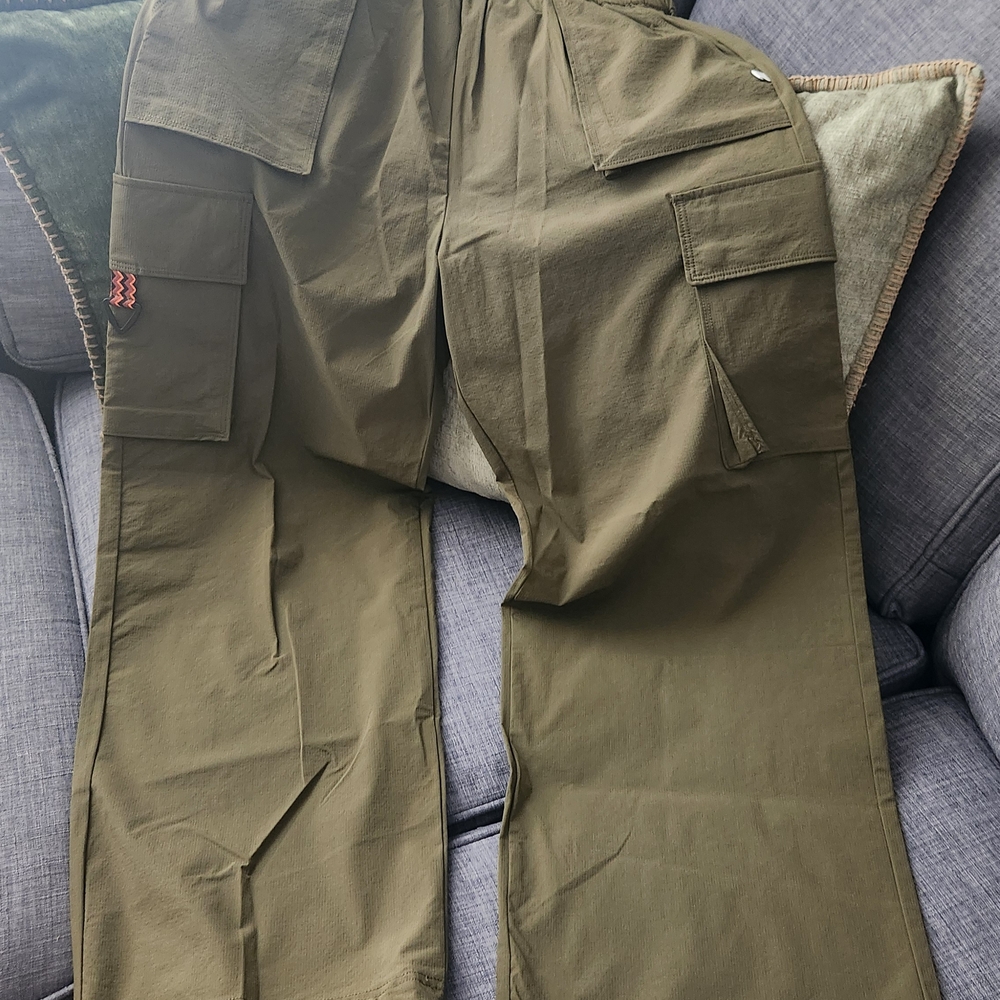 Olive Cargo Pants for women